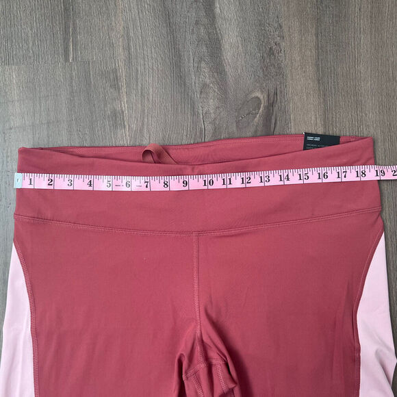 Nike Run Tights 7/8 LENGTH Women’s Sz 2X MID RISE DRI-FIT Pink NWT - Picture 7 of 8